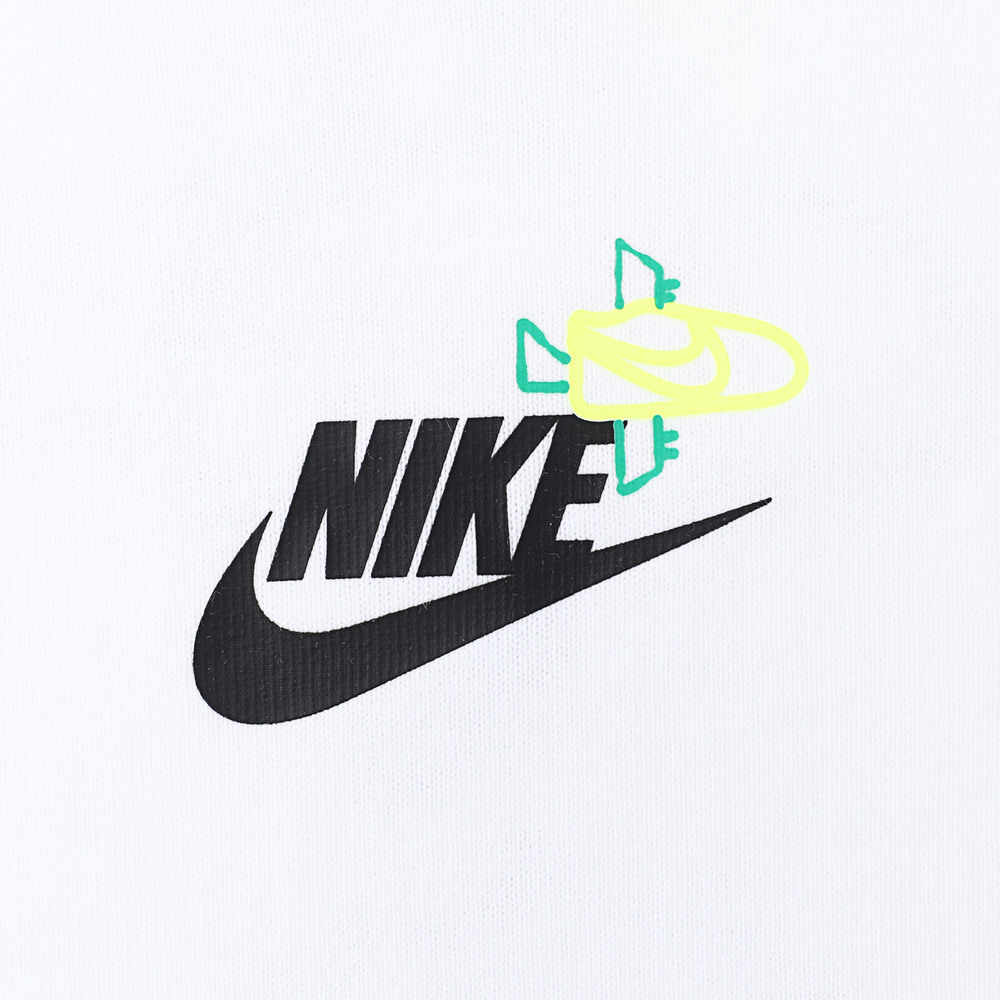 Детская футболка Nike (белая) — фото 5