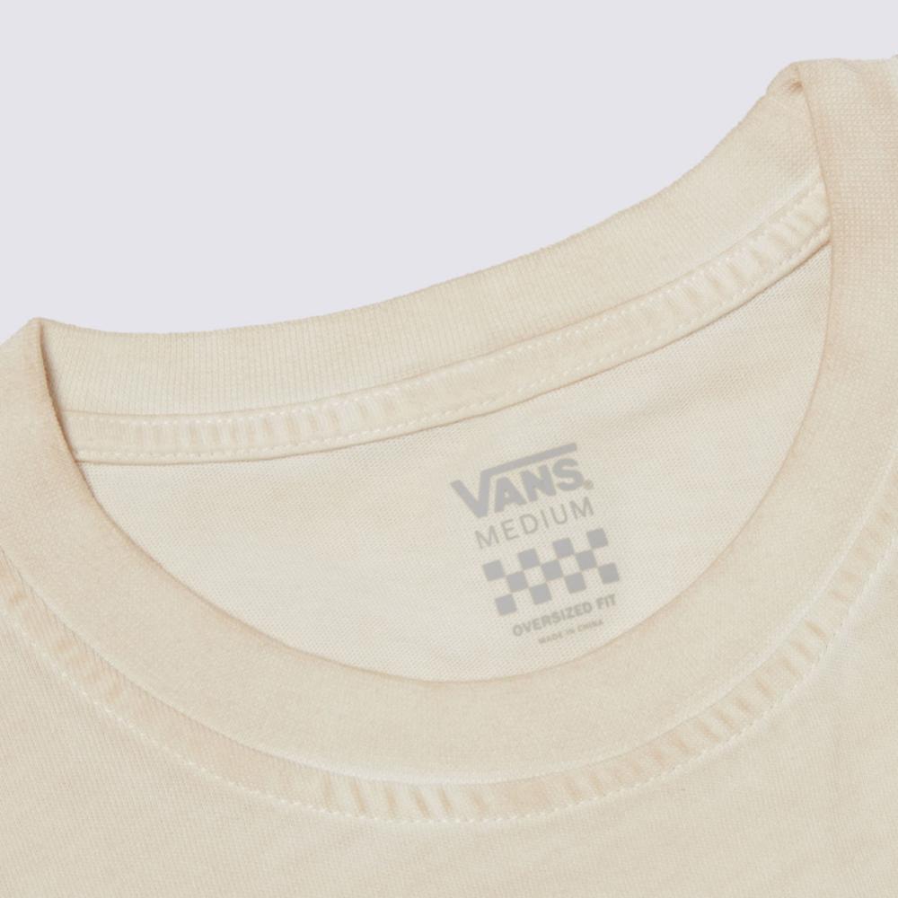 Женская футболка Vans (хаки) — фото 3