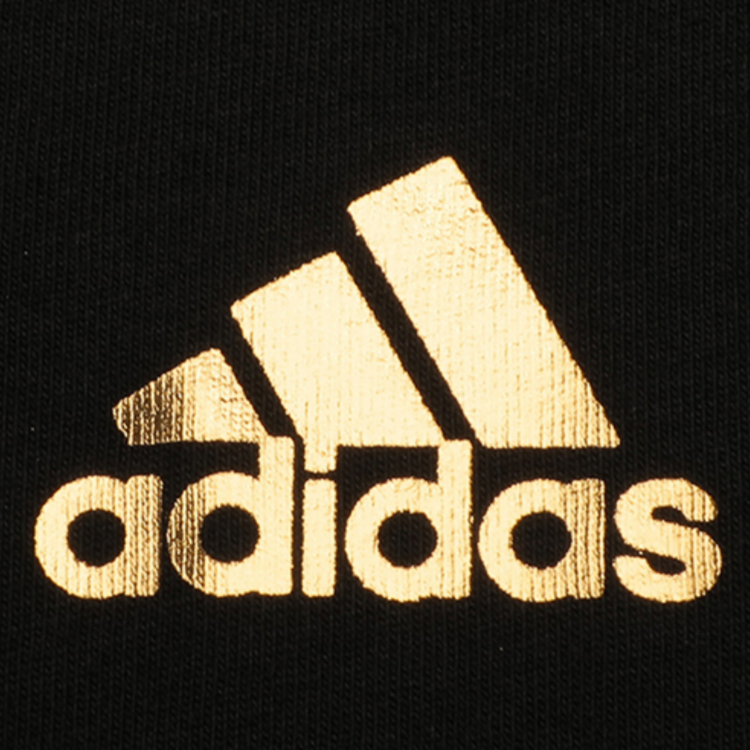 Мужская футболка adidas 8-Bit Embroid.T (черная) — фото 5