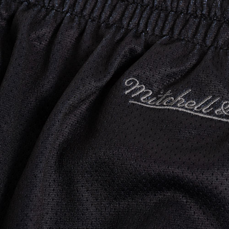Mitchell Ness Basketball Shorts Unisex Black Moderate Straight Fit Pants