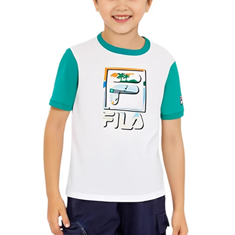 Футболка Fila (белый) — фото 7