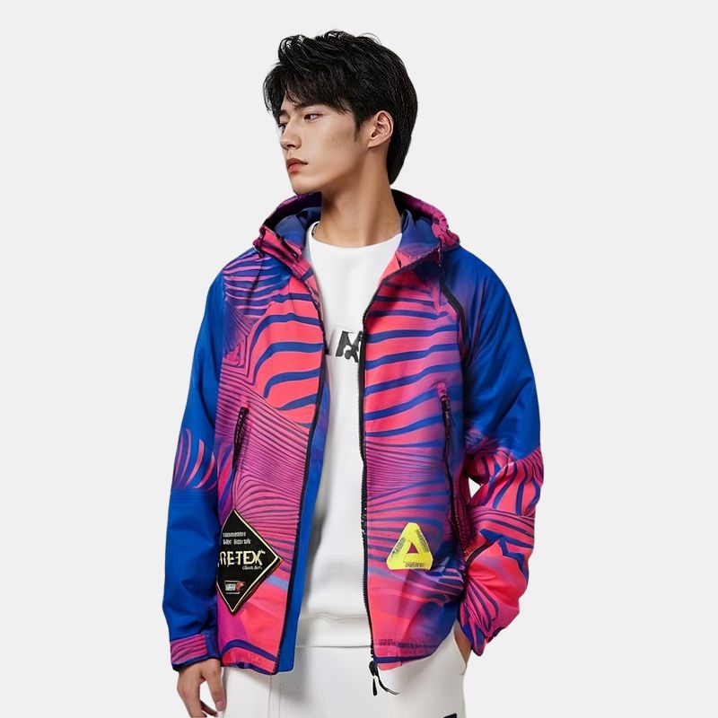 Мужская куртка Palace Gore-Tex Vortex Paclite Jacket Pink (розовая) — фото 4