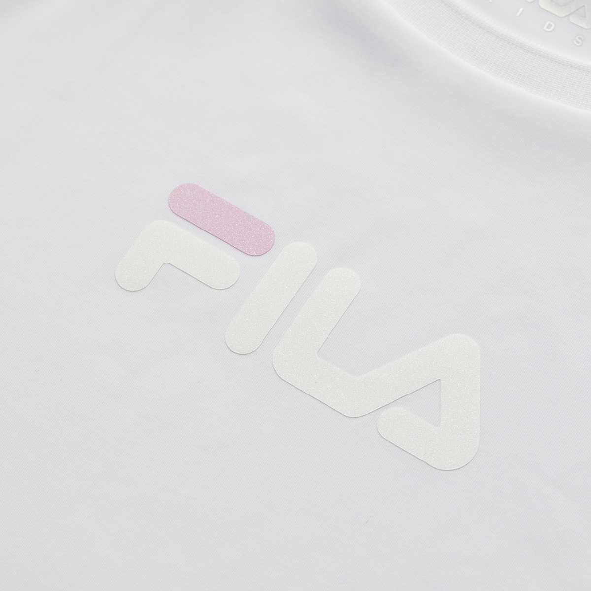 Женская футболка Fila KIDSTPERFORMANCE LOGO (белая) — фото 3