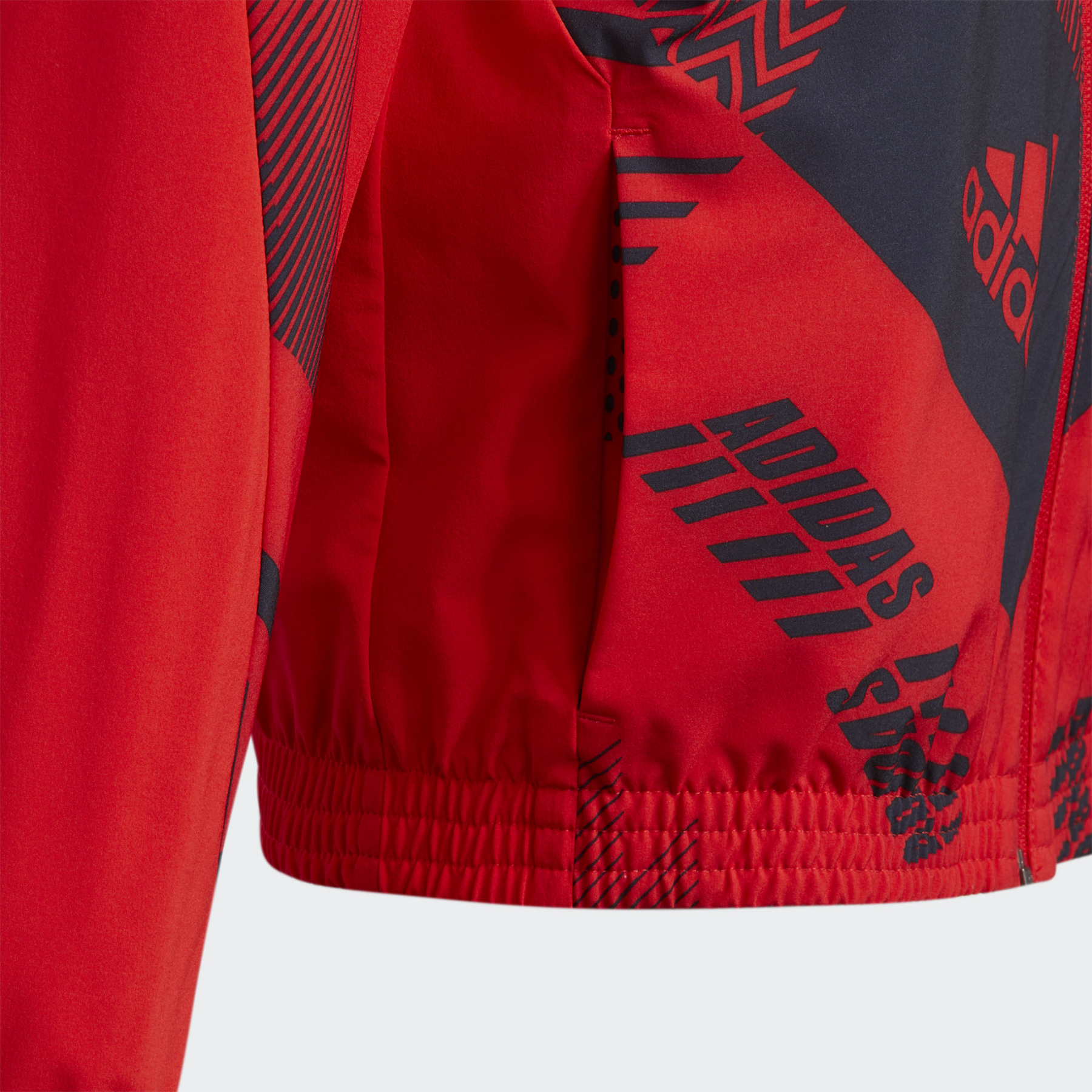 Детская куртка adidas (разноцветная) — фото 3