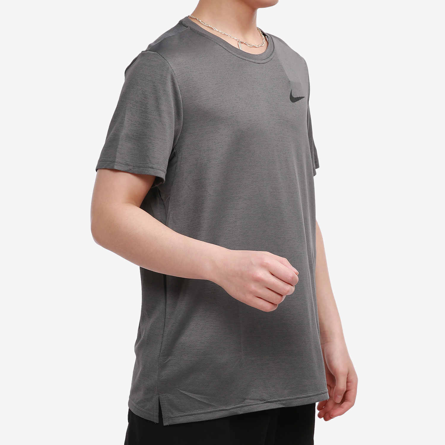 Мужская футболка Nike (серая) — фото 4