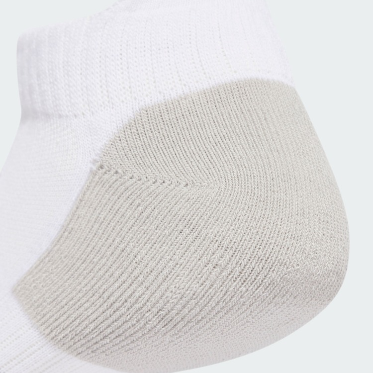 Adidas Ankle Socks Unisex 3 Pack White/Gray