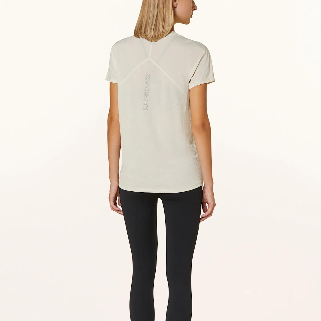 SALOMON SENSE AERO Quick Dry T Shirts Women’s Earth Gray