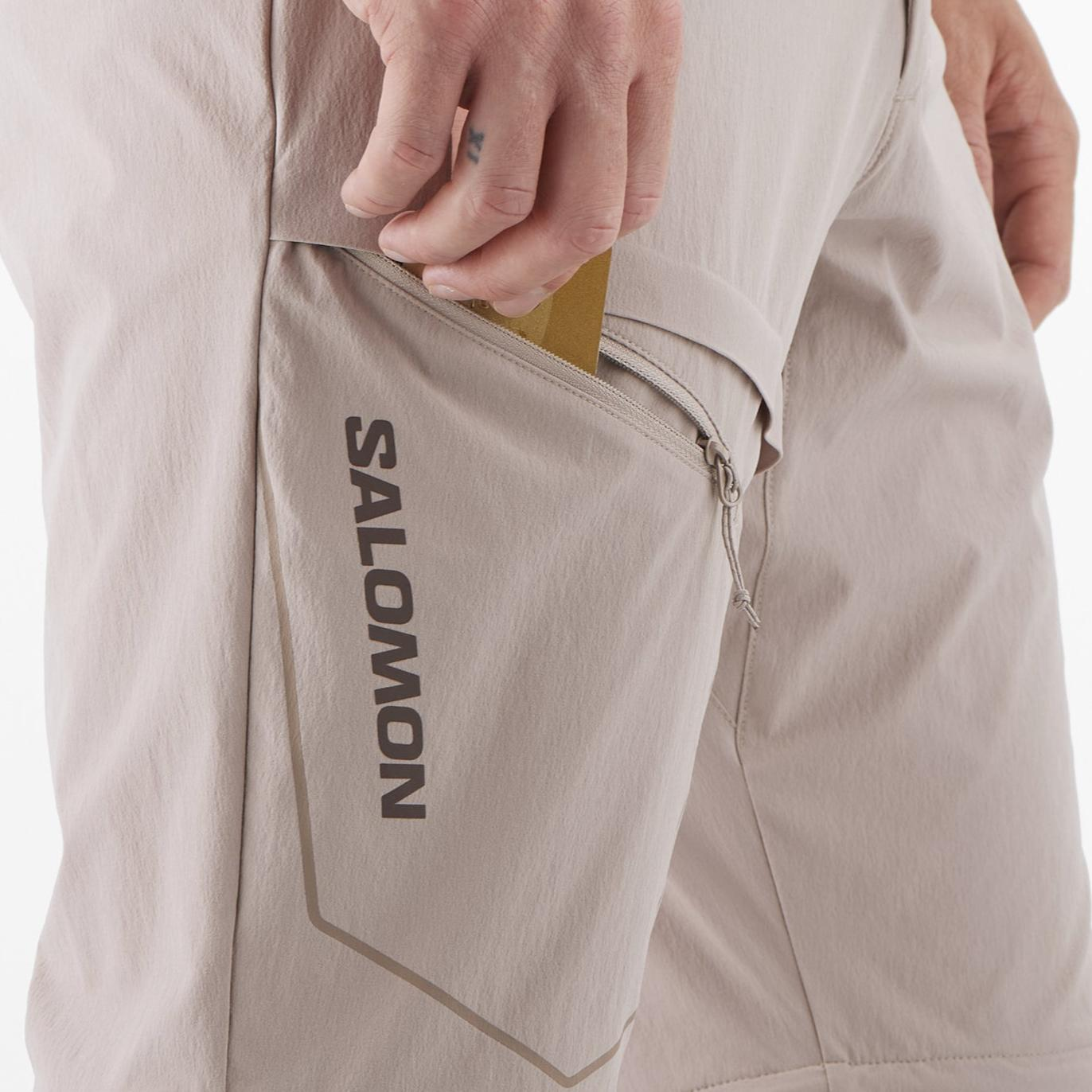 SALOMON Sports Pants Men’s Khaki
