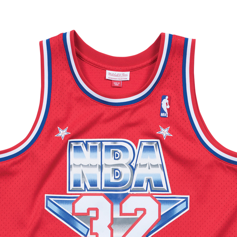Mitchell Ness Basketball Jersey Unisex Red