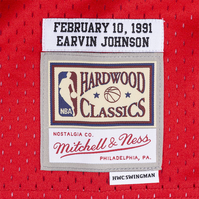 Mitchell Ness Basketball Jersey Unisex Red
