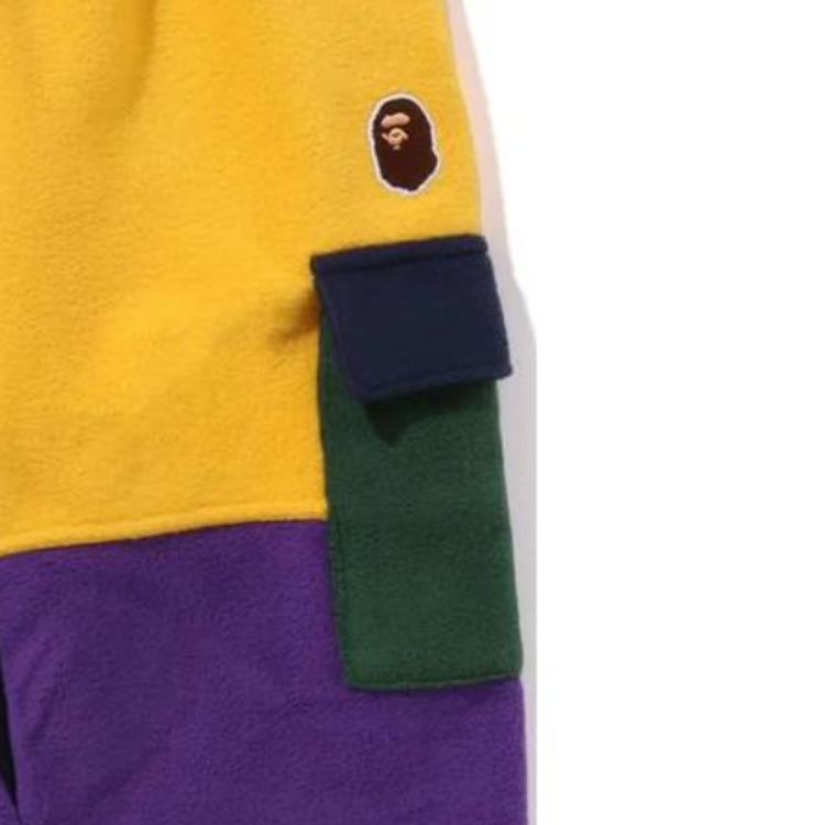 Мужские штаны A BATHING APE A BATHING APE (разноцветный) — фото 3