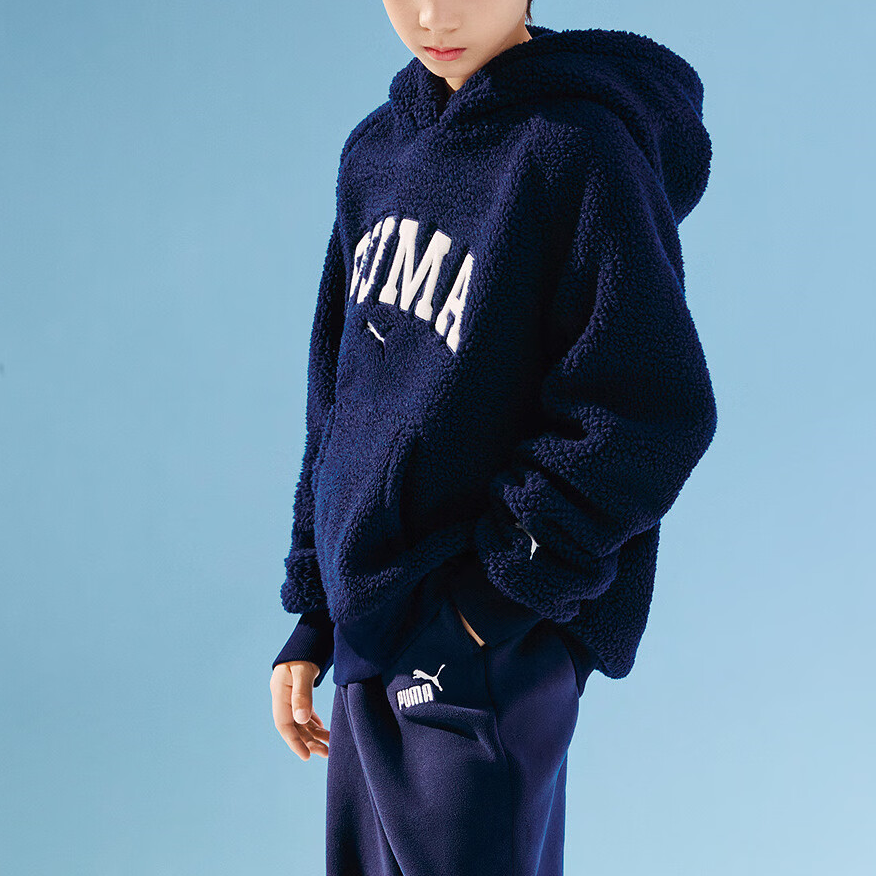 Унисекс худи PUMA // (серый) — фото 3