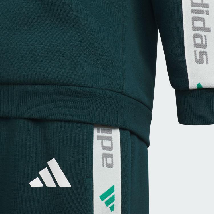 Детский костюм adidas (серый) — фото 4