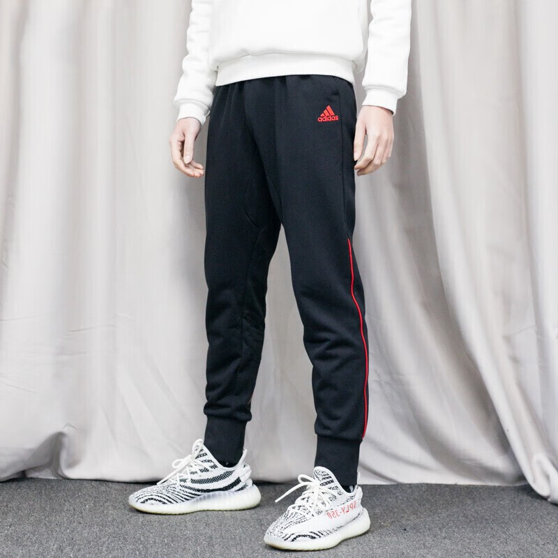 Мужские штаны adidas CNY Ft Pant (черные) — фото 3