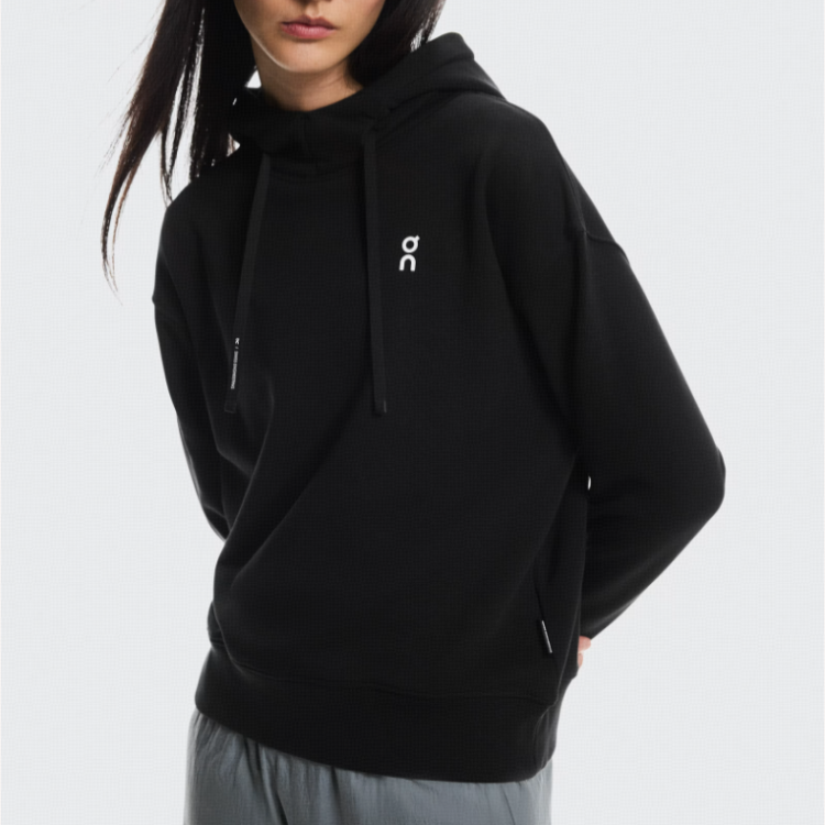 Женское худи On Club Hoodie Smash (розовое) — фото 3