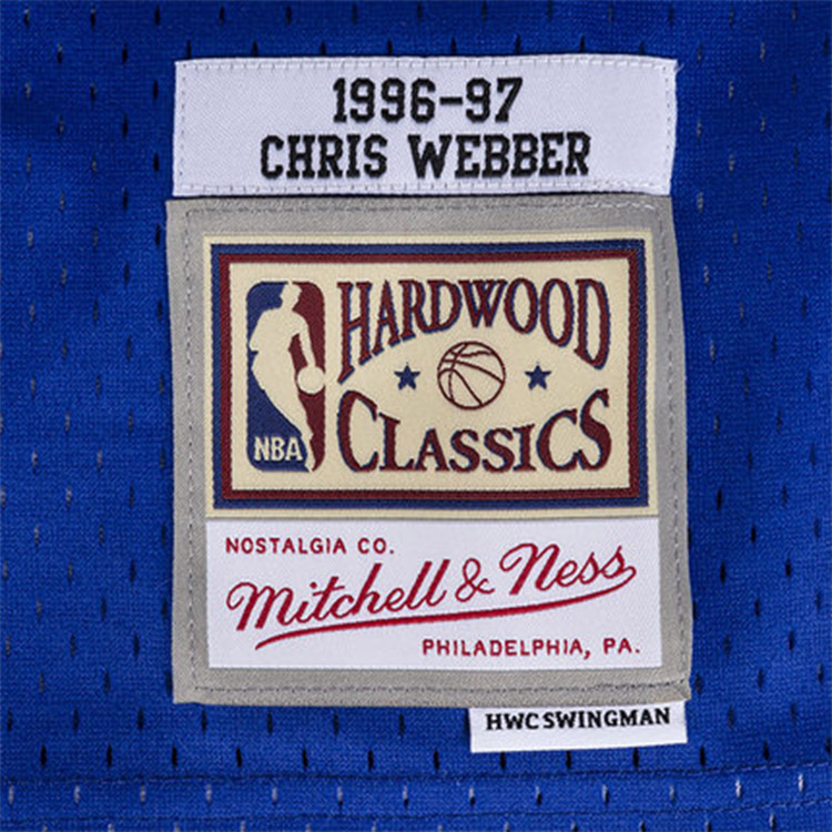 Mitchell Ness «NBA Washington Bullets 96 Ben Wallace» Swingman jersey vest top