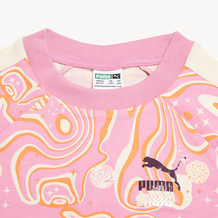 Женская футболка PUMA (разноцветная) — фото 4