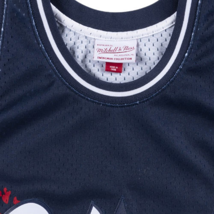 Mitchell Ness Basketball Jerseys Unisex White Moderate Straight Fit