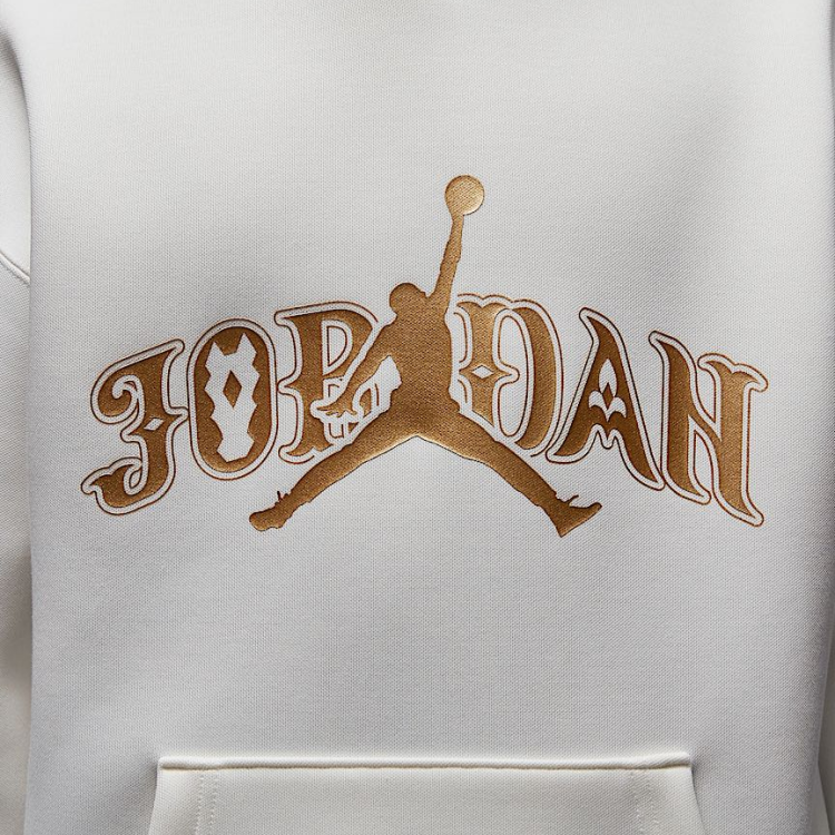 Детское худи Jordan FW25 CNY (бежевое) — фото 4