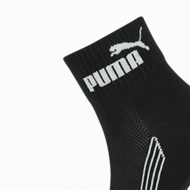 PUMA Crew Socks Men’s 2 Pack Black