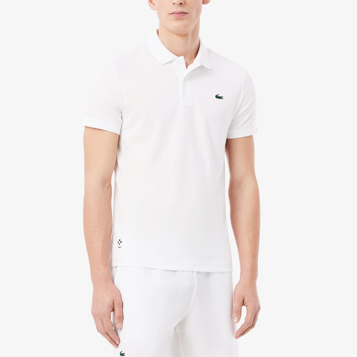 Мужская футболка LACOSTE DH9985 (зеленый) — фото 2