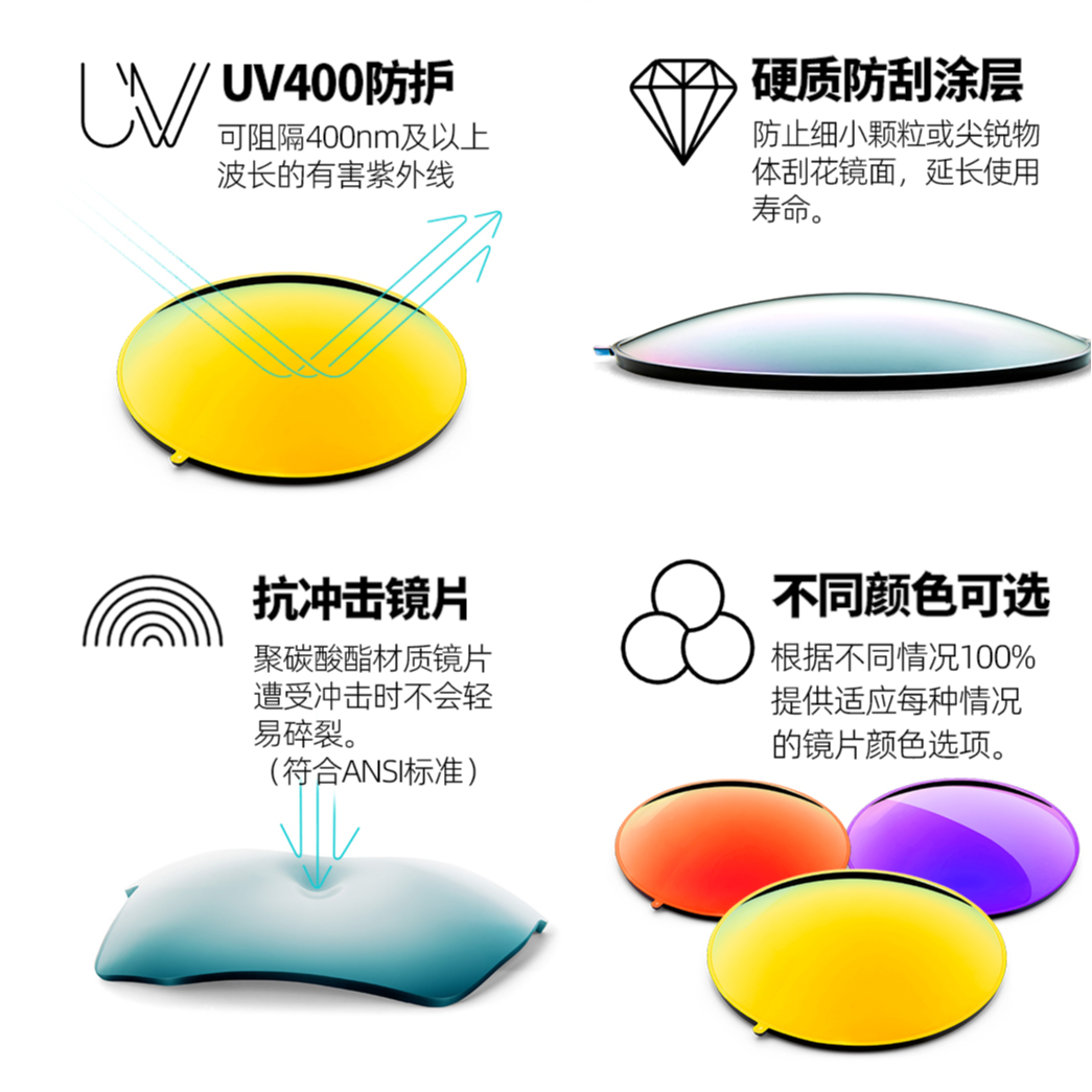 100PRCNT Cycling Unisex Glass/Windshield