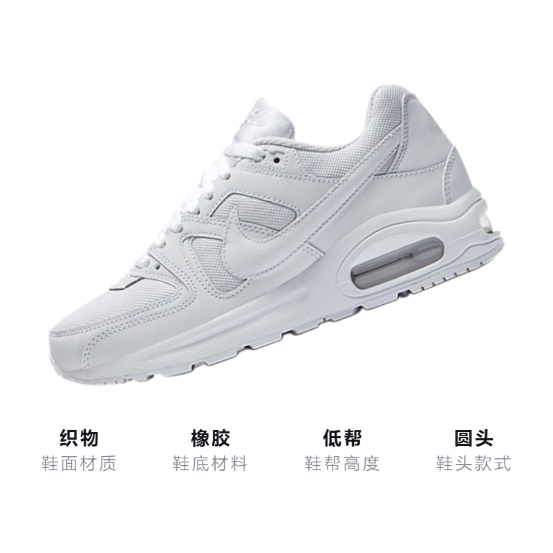 Кеды Nike Air Max Command Flex (белый) — фото 3