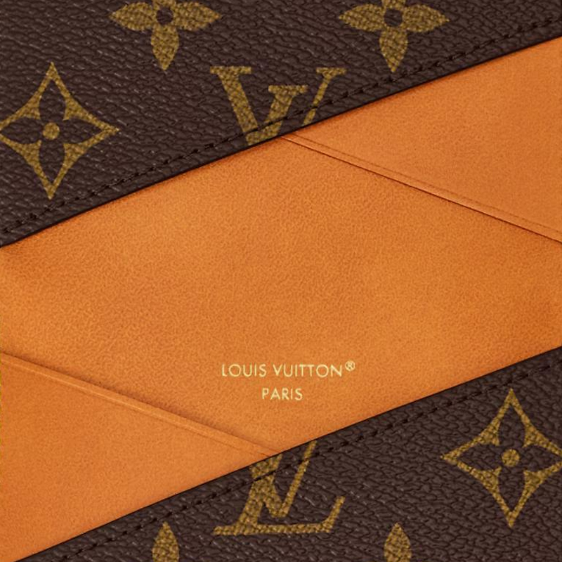 Визитница Louis Vuitton SLIM Card Holder (коричневая) — фото 5
