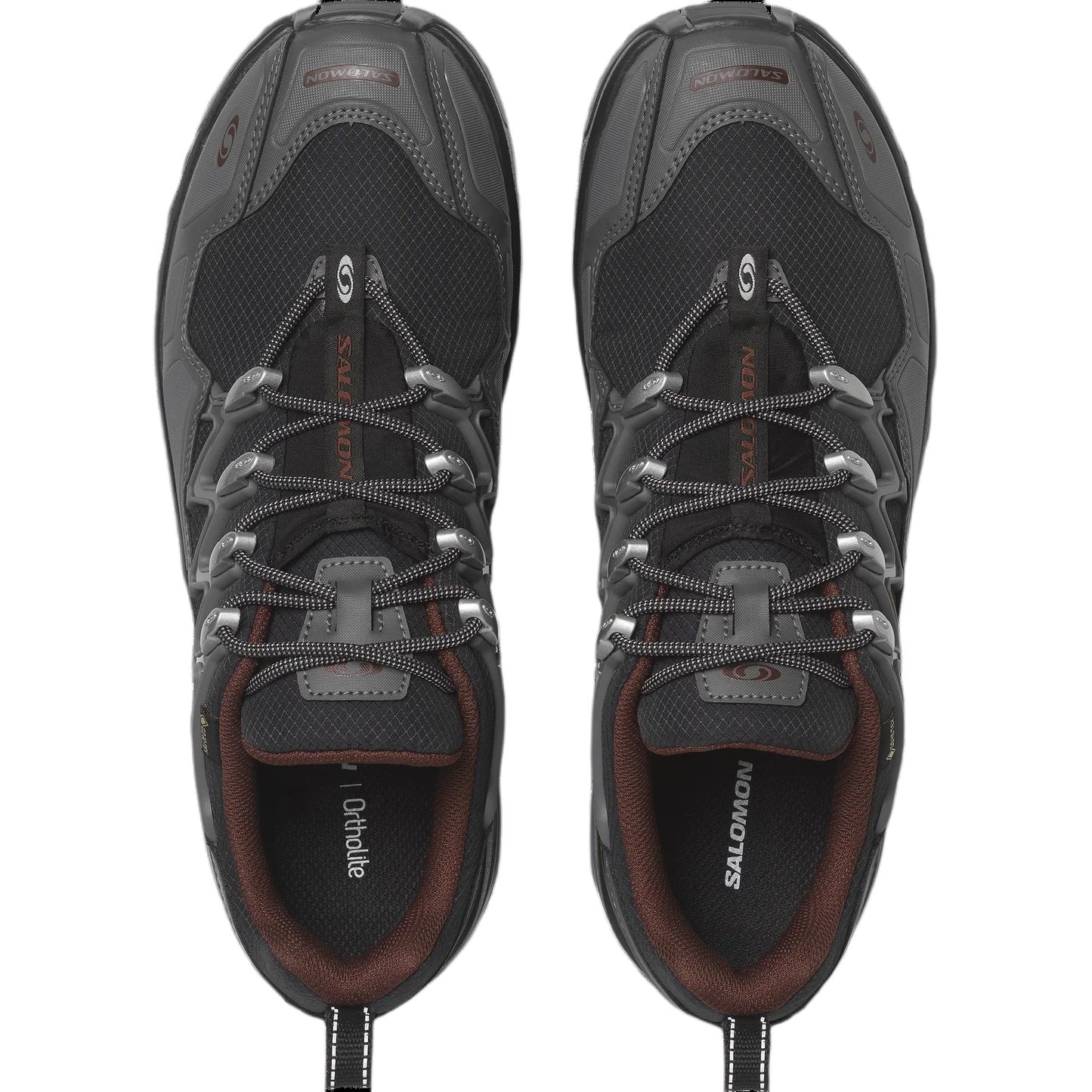 SALOMON ACS+ Cushioning Abrasion Resistant Moisture Wicking Coverage Support Running Shoes Unisex Black