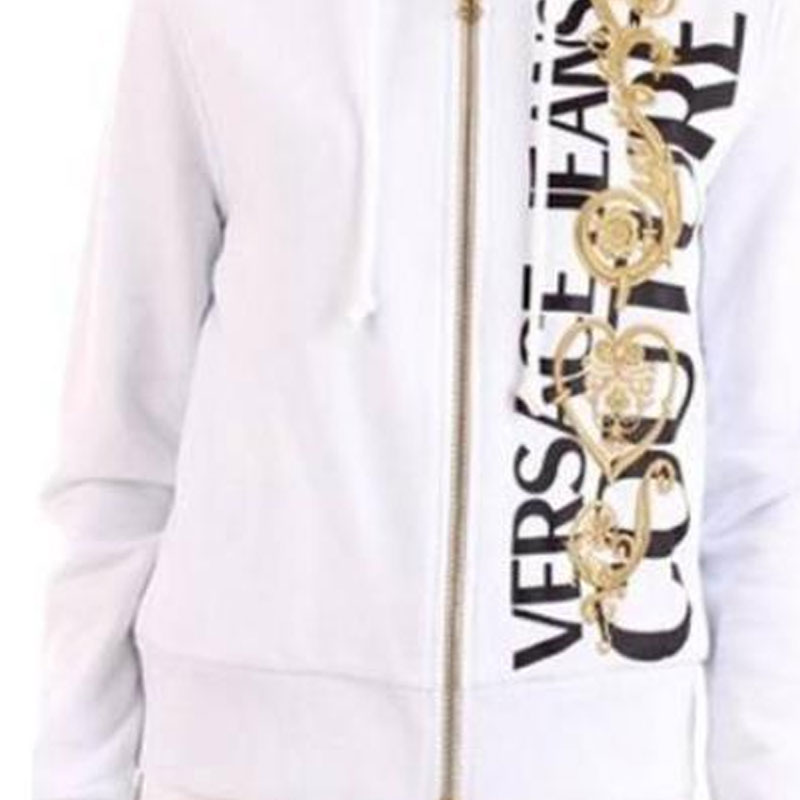 Женская куртка VERSACE JEANS COUTURE Logo (белый) — фото 2