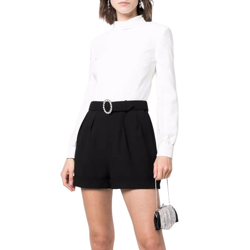 Женское боди SAINT LAURENT (белое) — фото 3