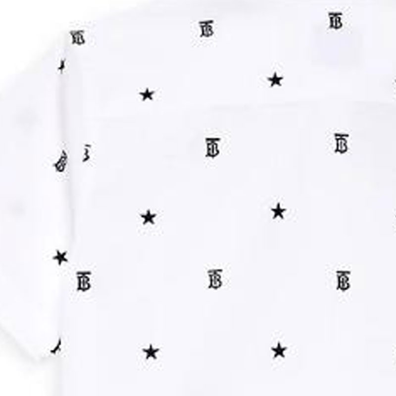 Рубашка Burberry (белая) — фото 4