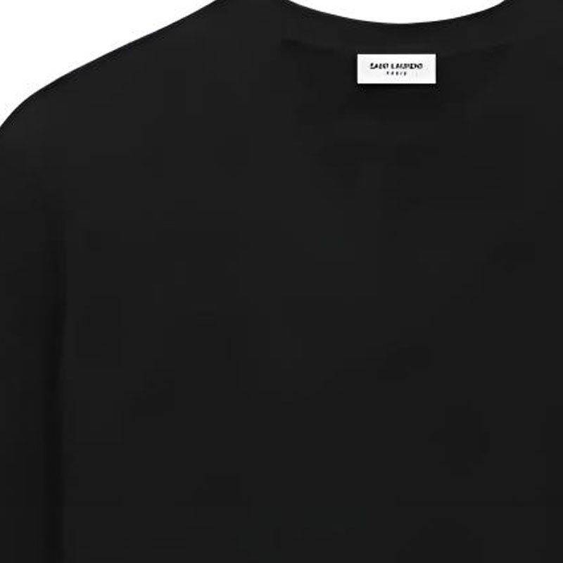 худи SAINT LAURENT FW25 BABYLONE T (белый) — фото 4