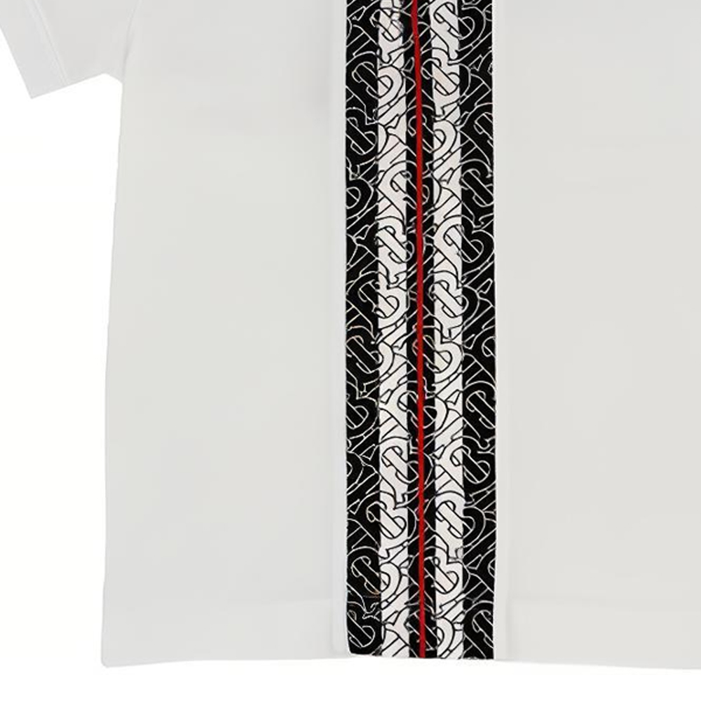 Футболка BurberryT (белый) — фото 4