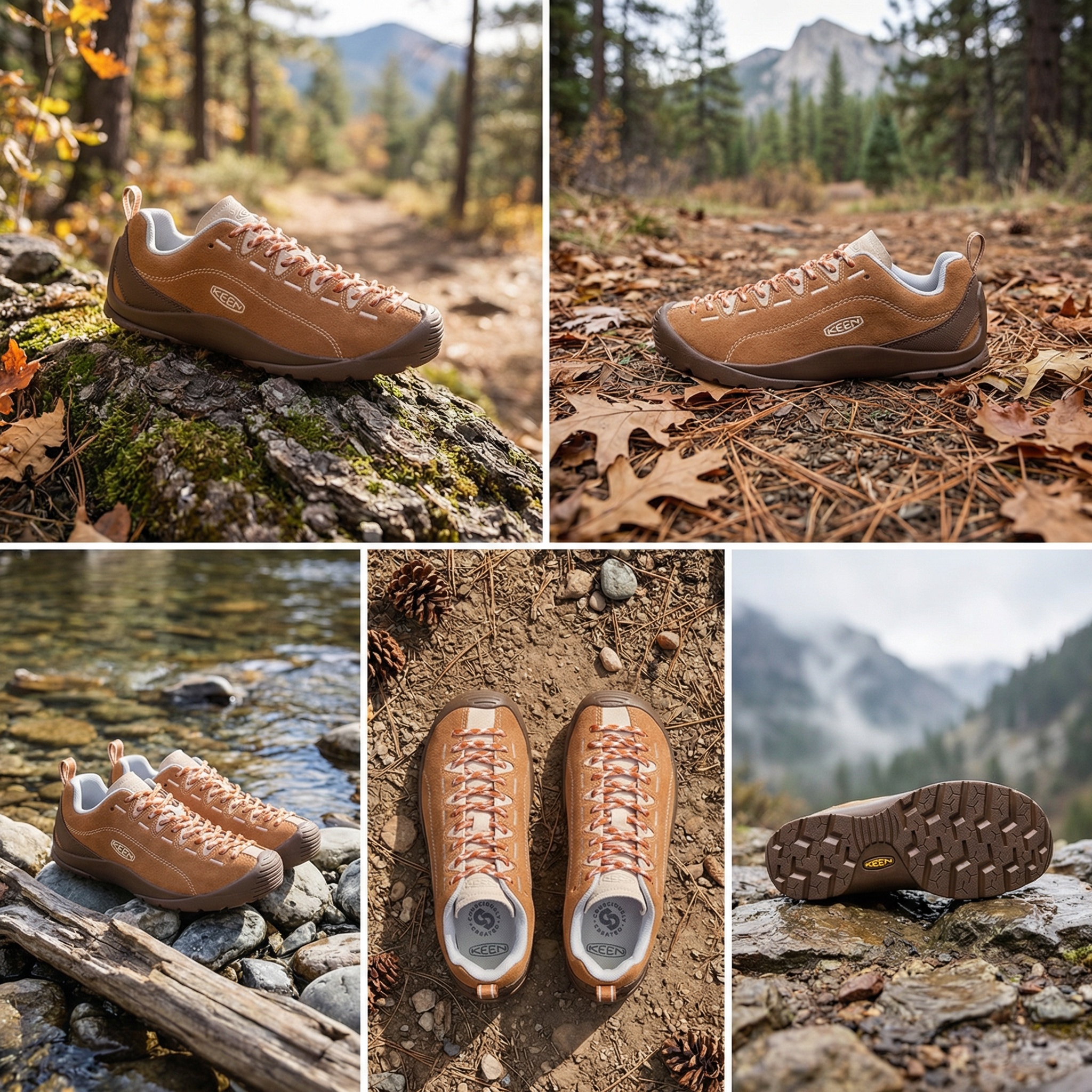 Keen Jasper Leather Low top Hiking Shoes Women’s Brown