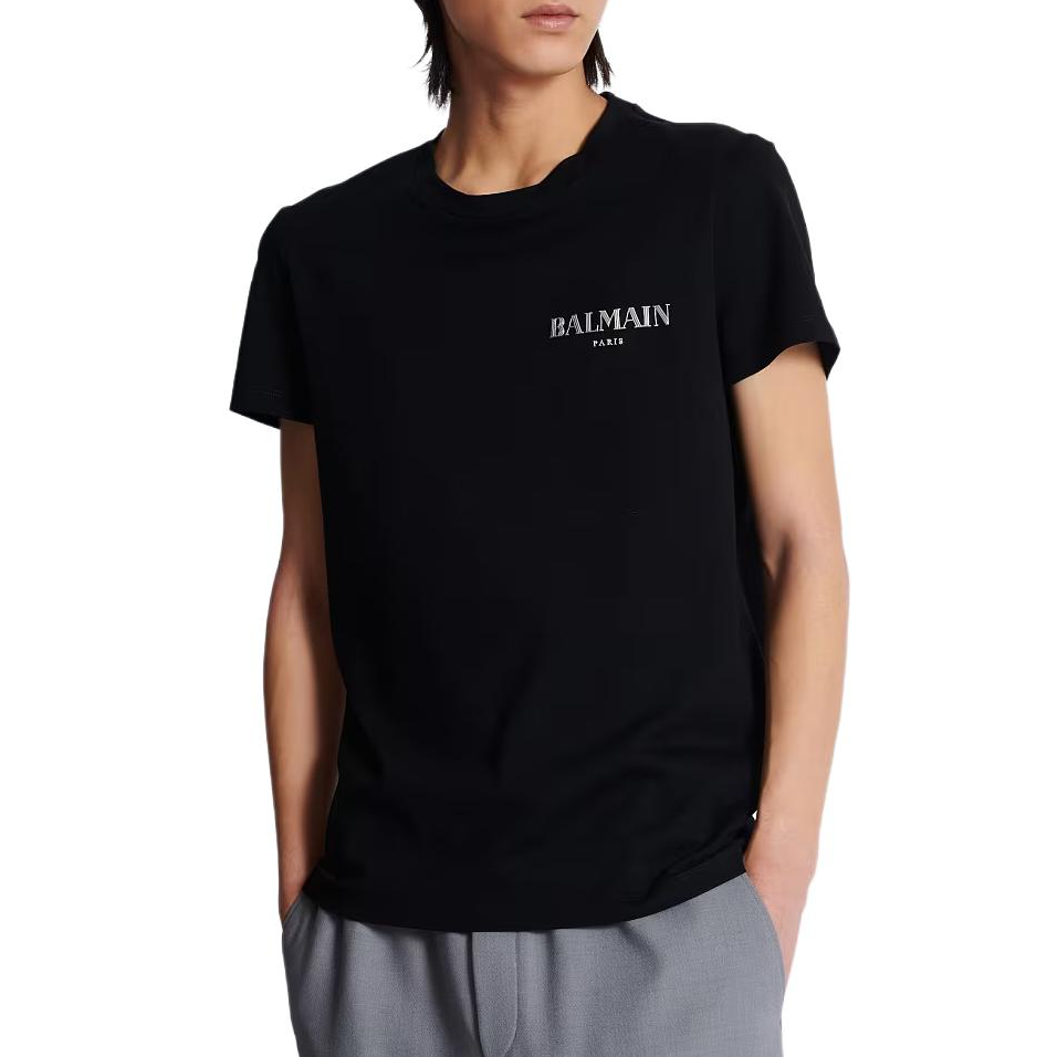 Футболка BALMAIN (черный) — фото 3