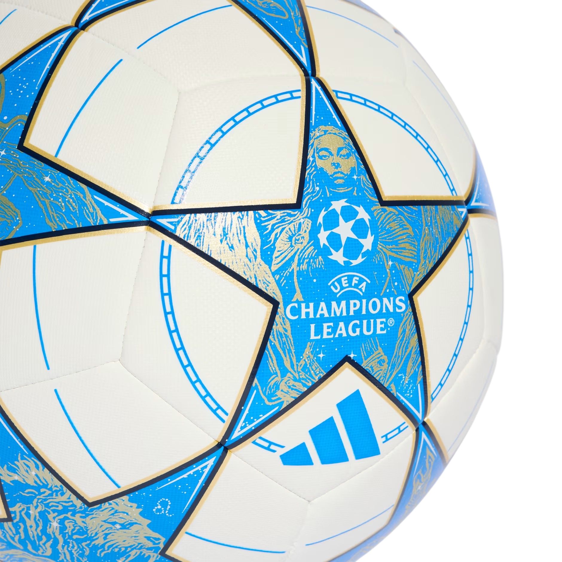 Adidas Size 34, Size 5, Size Soccer Ball Pu Machine Stitched Soccer Ball Unisex White Blue
