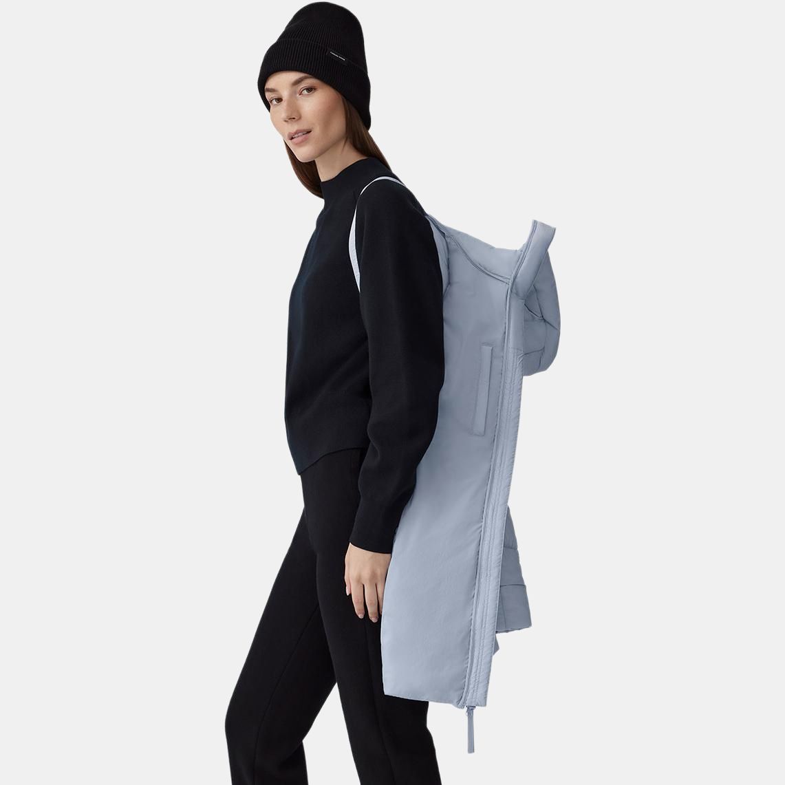 Женская куртка Canada Goose Clair (белая) — фото 3