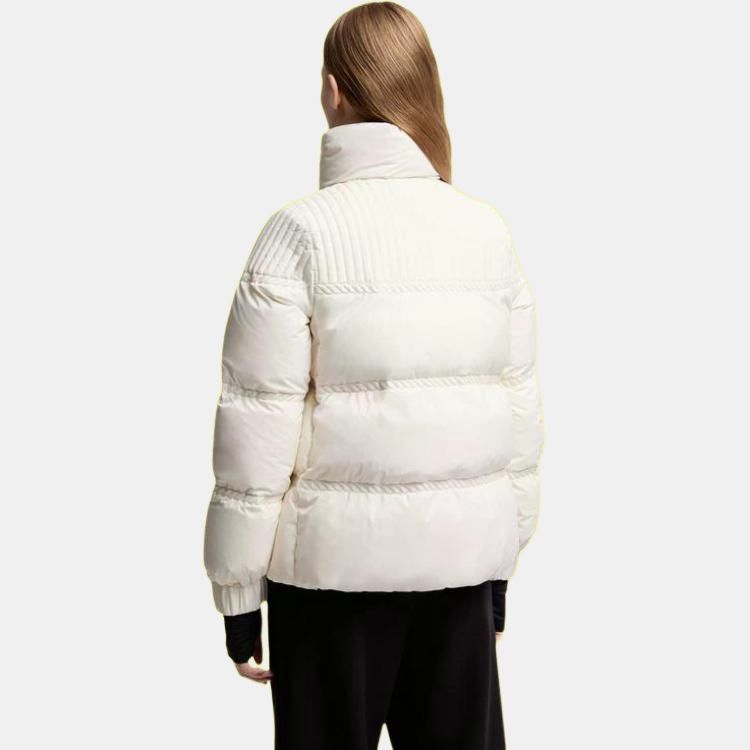 Женская куртка Moncler Grenoble Anglin (белая) — фото 7
