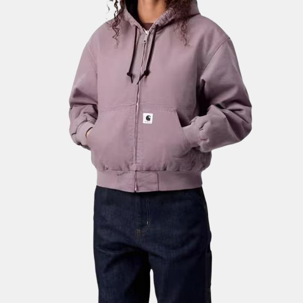 Женская куртка Carhartt WIP FW25 W' OG Active Jacket (коричневая) — фото 5