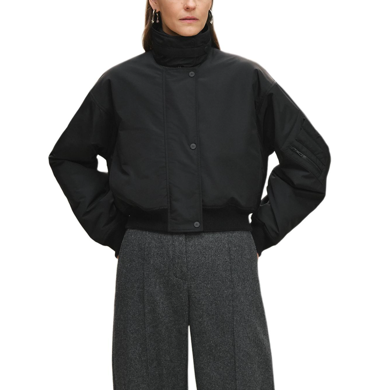 Женская куртка Hermes FW25 (коричневая) — фото 2