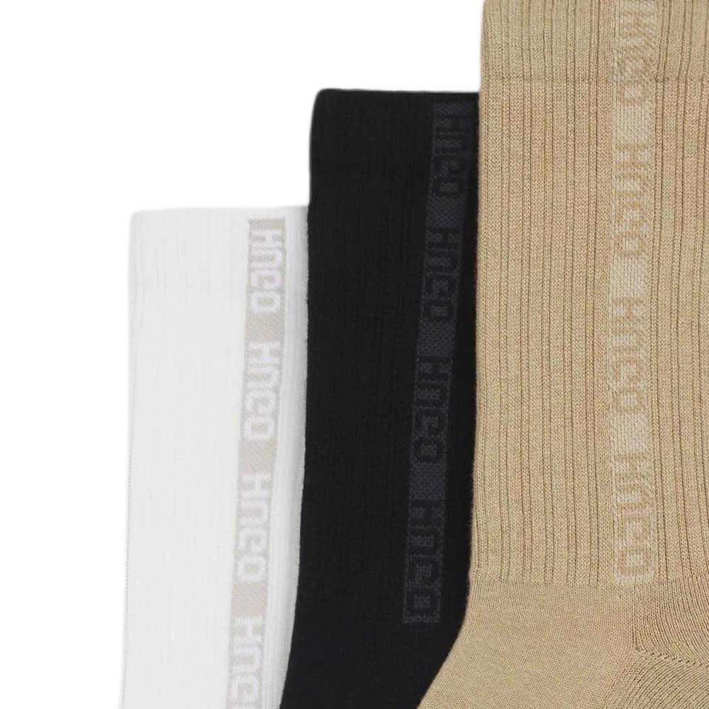 HUGO BOSS SS25 Crew Socks Men’s 3 Pack