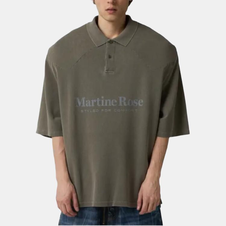 Футболка Martine rose SS25 (зеленая) — фото 5