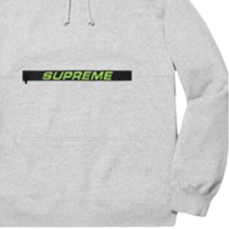 Худи Supreme SS19 Logo (серое) — фото 2