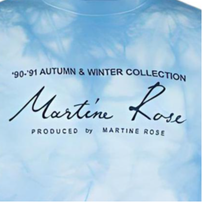 Свитшот Martine rose FW21 (синий) — фото 5