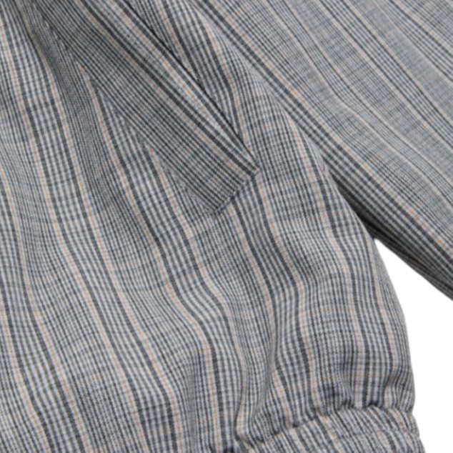 Женская куртка Acne Studios SS26 Technical Check Jacket (разноцветная) — фото 6
