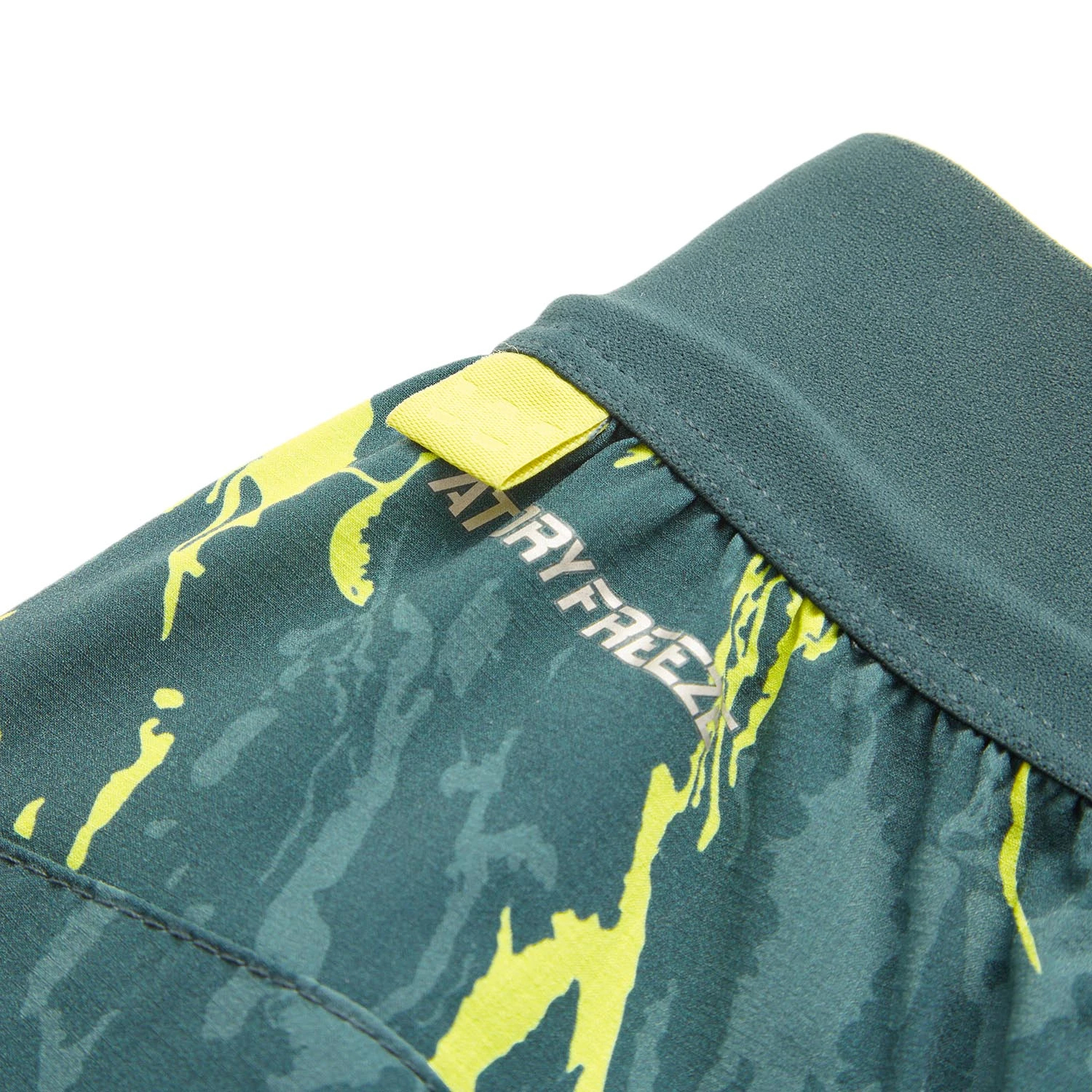 Li Ning Fitness Series Sports Shorts Men’s Cloud Emerald Green All Over Print