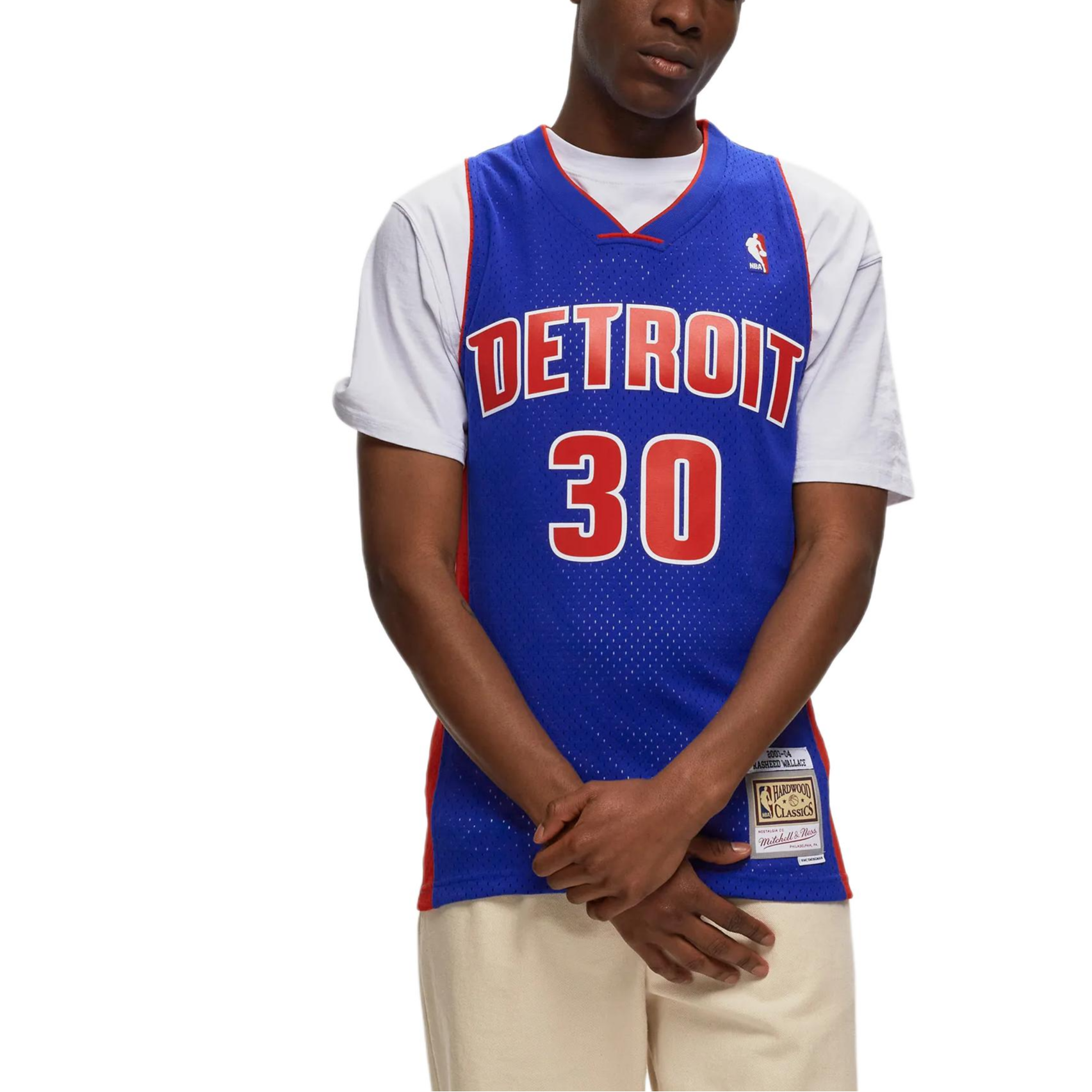 Mitchell Ness Rasheed Wallace 2003/04 Nba Detroit Pistons swingman tank top
