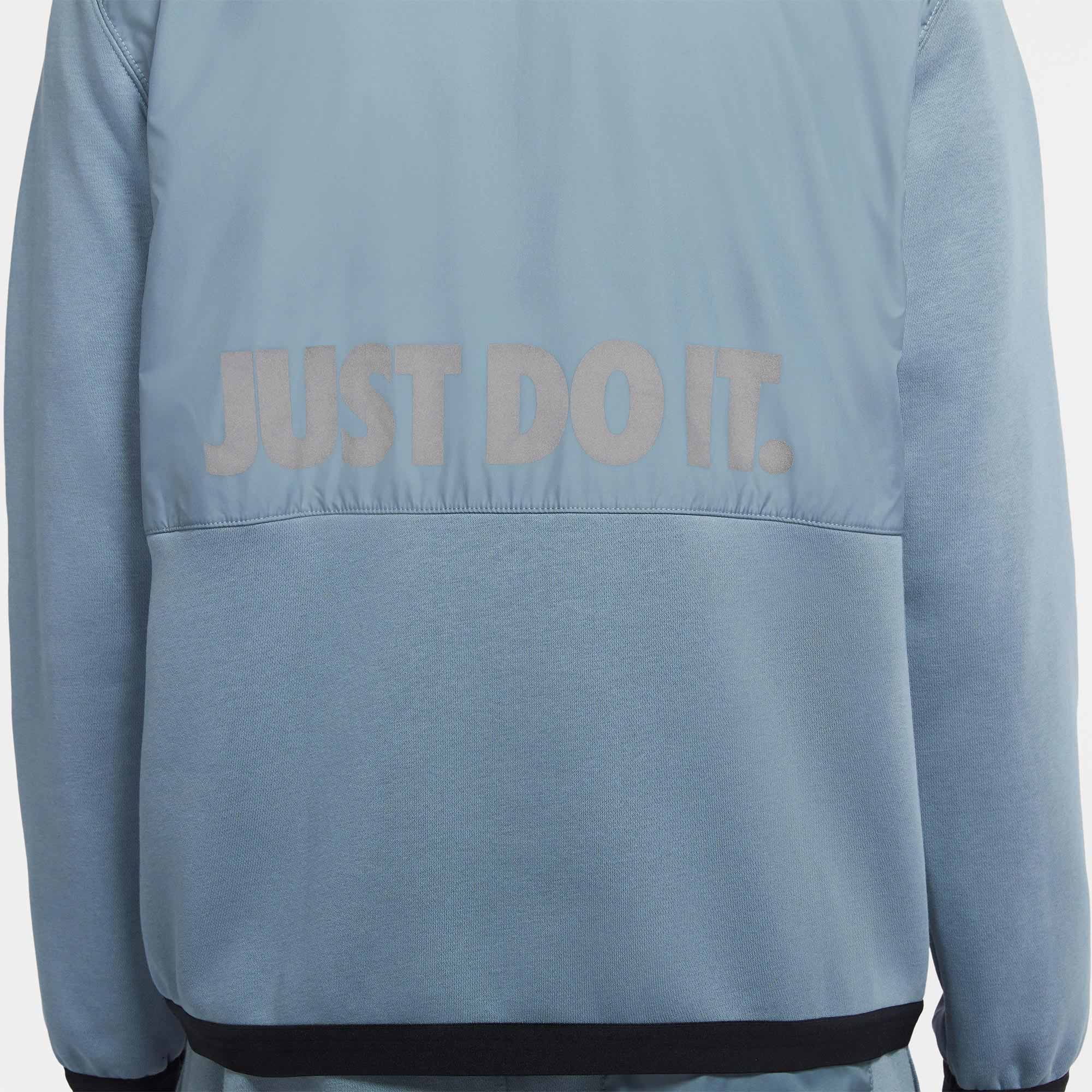 Мужское худи Nike Sportswear Just Do It (синее) — фото 4