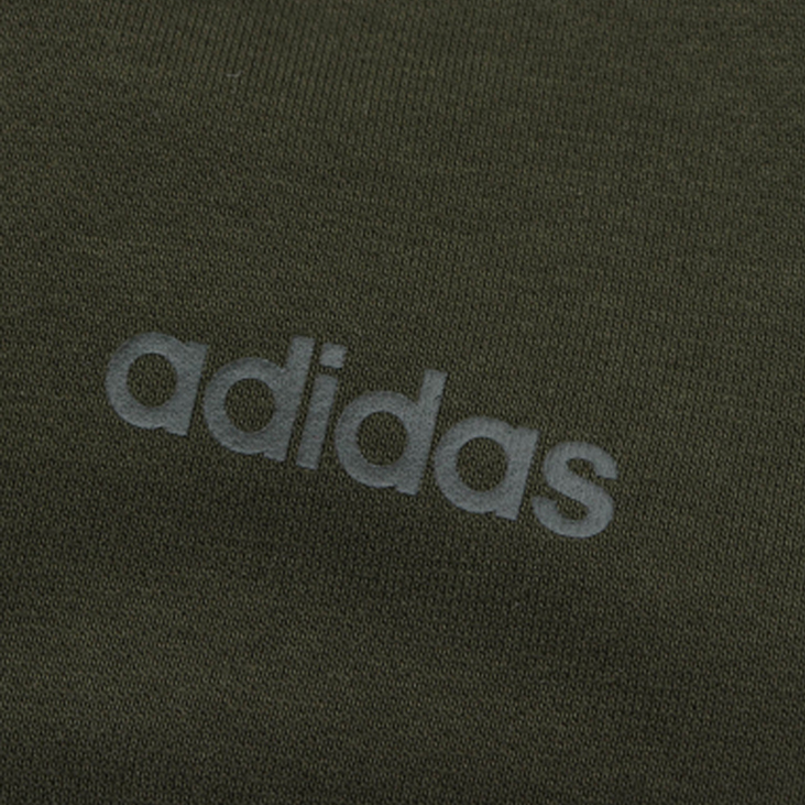 Мужское худи adidas neo M Ce 5S Hdy (темно-зеленое) — фото 5